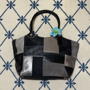 Coach Y2K 2000s Bleecker Patchwork Tote 14045 2009